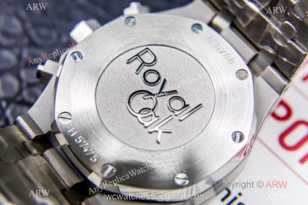 Grade 1A Swiss Copy Audemars Piguet Royal Oak ETA7750 Men Watch Stainless Steel Gray Dial 6