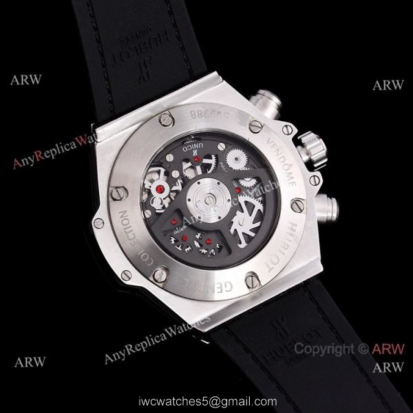 High Quality Copy Hublot Big Bang Iced Out Chronograph Watch Rose Gold 6