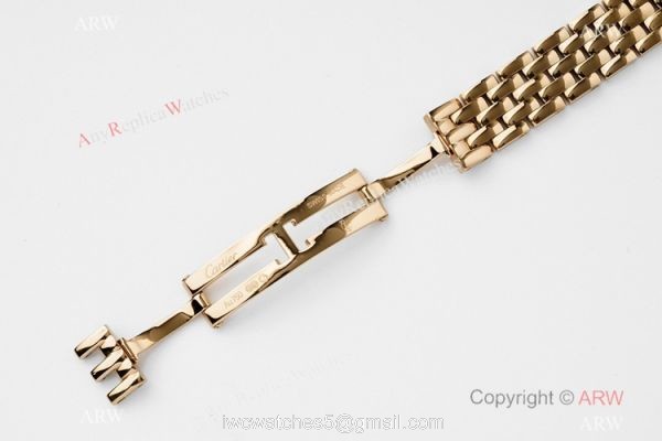 BV factory 1:1 Best Replica Panthere De Cartier 22mm Watch Rose Gold Case 6