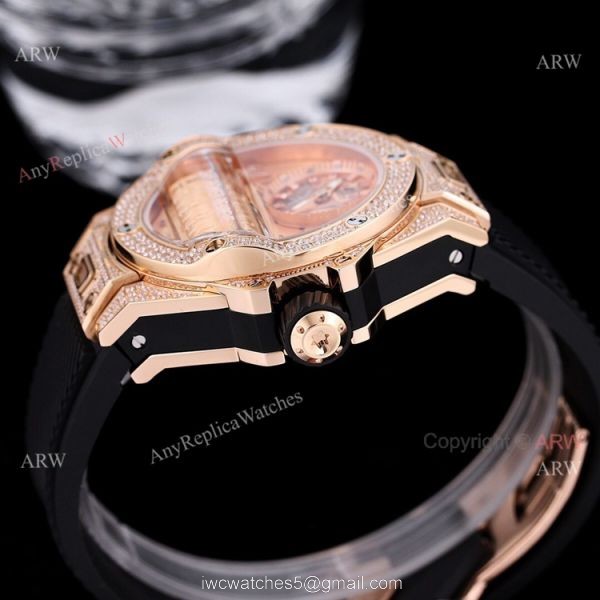 High Quality Replica Hublot Big Bang MP-11 Watch With Diamonds 45mm 6