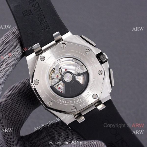 JF 1:1 Swiss 3126 Audemars Piguet AP Royal Oak Offshore 26400io Rubber Strap Watch Super Clone 6