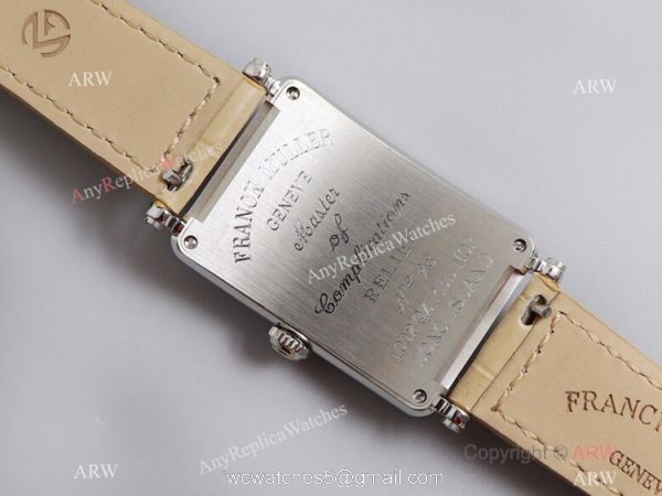 2021 New Franck Muller Long Island 952QZ Quartz White Dial Franck Muller 1:1 Copy Watch 6