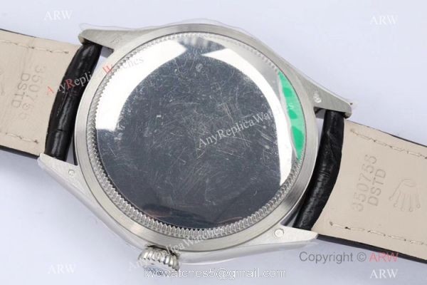 1:1 Replica Rolex Cellini Time EW Factory Swiss 3132 Black Dial Watch 39mm On Sale 6