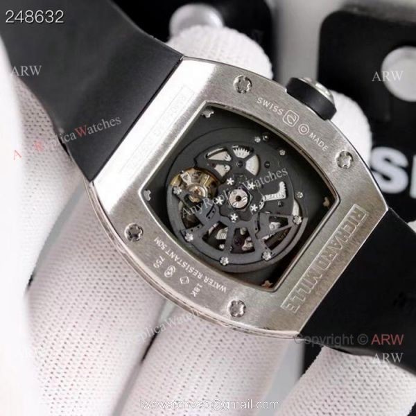 Copy Richard Mille 030 Diamond Watch Automatic For Men 6