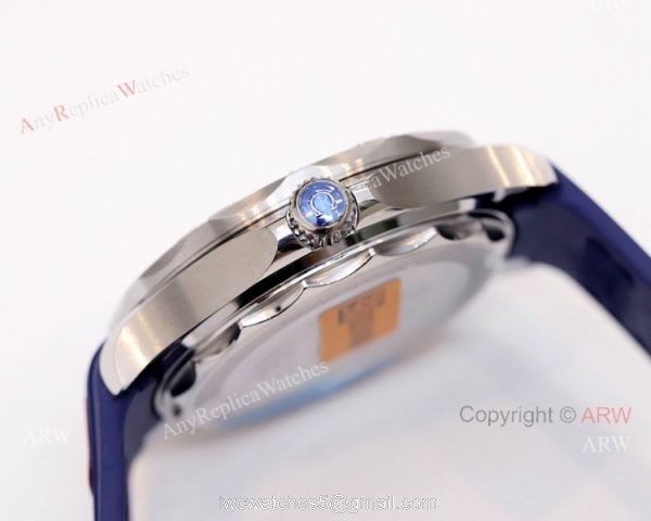 New Omega Seamaster Diver 300m Beijing 2022 Special Edition Swiss Replica Watch Omega Blue Wave Dial 6