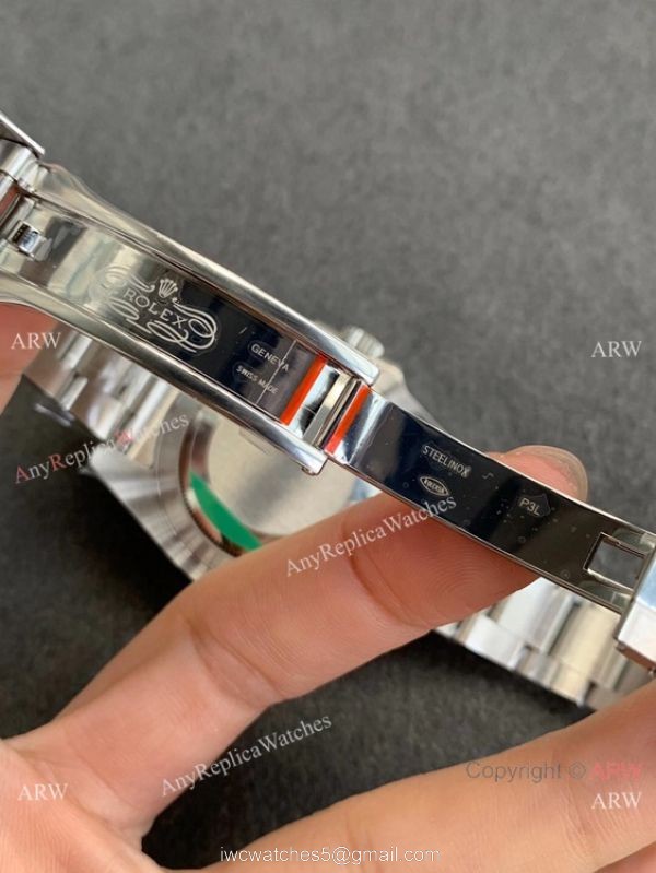 AR Swiss 3186 Rolex GMT-Master II Batman 904L Stainless Steel Watch 6
