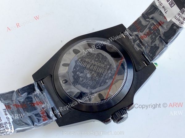 New All Black Rolex GMT-Master II Revenge By Titan Black Best Replica Watch 6
