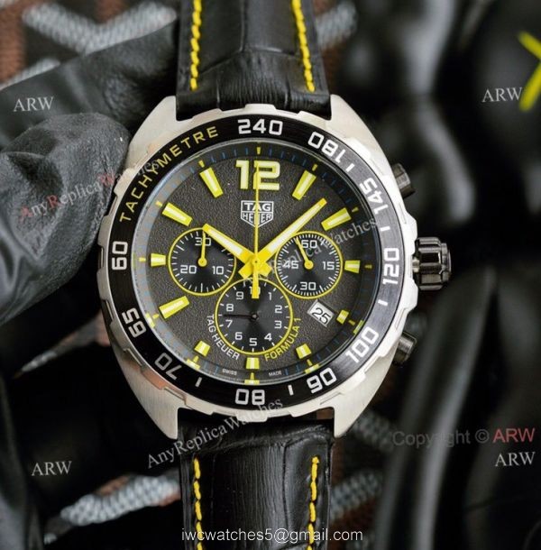 New Tag Heuer Formula 1 41mm Quartz Mens Watch Black Dial High End Replica 6