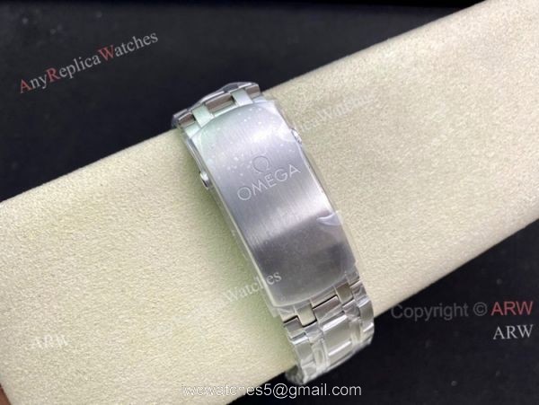 New Black Dial Omega Seamaster OMF Factory Replica Watches Clone Omega 9900 For Men 6