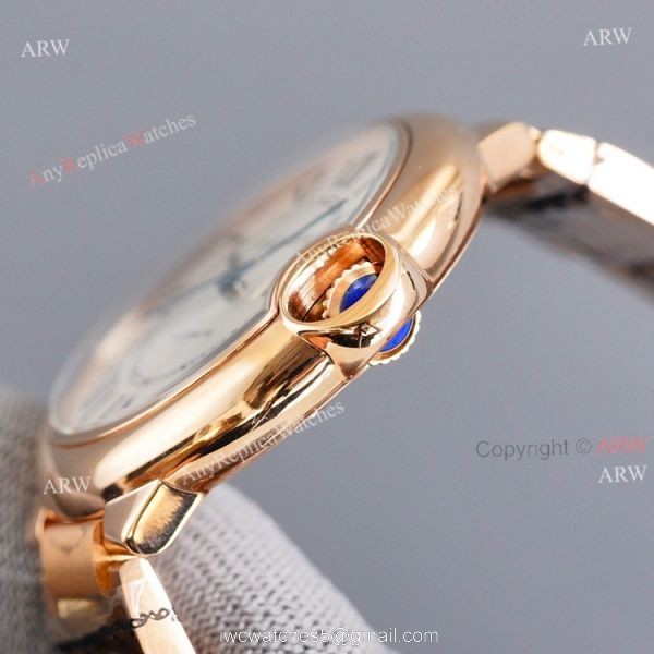 All Rose Gold Cartier Santos XL Automatic Replica Watch 42mm 6