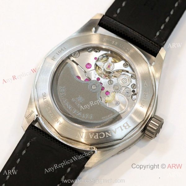 Swiss Replica Blancpain Fifty Fathoms Bathyscaphe GF 1-1 Cal.1315 Watch Gray Ceramic 6