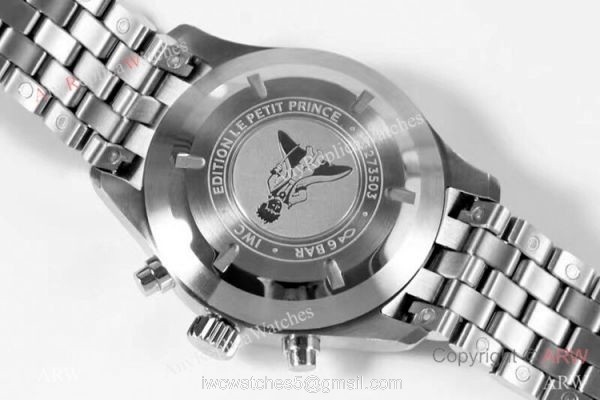 ZF Factory v2 IWC Pilots 7750 Replica Watch Bucherer Blue Dial Stianless Steel 6