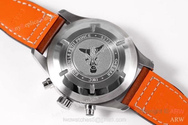 ZF Factory v2 IWC Pilots Chronograph 7750 Watch Bucherer Blue Dial 43mm 6
