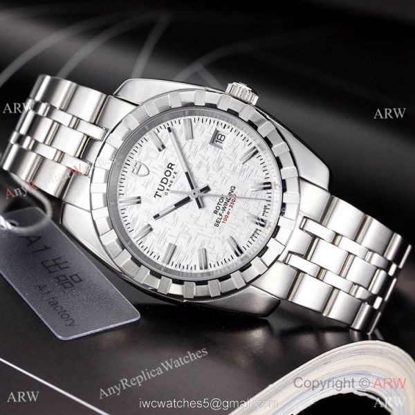 Copy TUDOR Glamour Watch Two Tone Black Watches Automatic 6