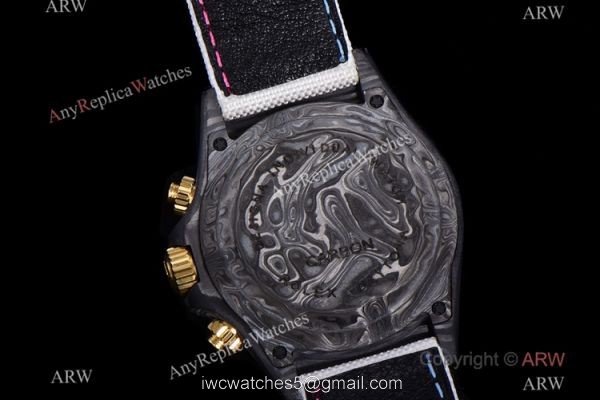 NEW! Super Clone Rolex DIW Daytona Carbon Motley Wrist Yellow Gold Crown TW Factory 7750 6