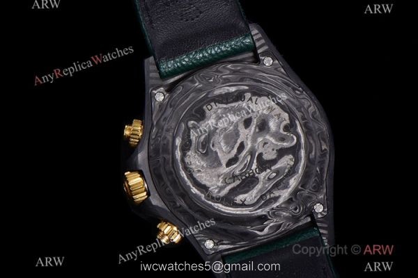 NEW! TW Factory Rolex diw Daytona 40 Watch NTPT Carbon 7750 Chronograph Military Green Strap 6