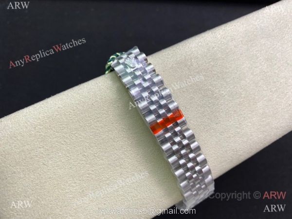 Swiss Copy Rolex Datejust 31mm Pink Diamond Watch Stainless steel Jubilee 6