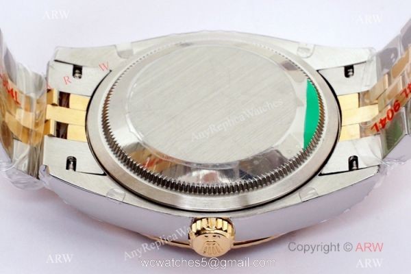 (EW)2021 New Rolex Datejust 36 EWF 3235 Watch Two Tone Gold Motif Dial for Men 6