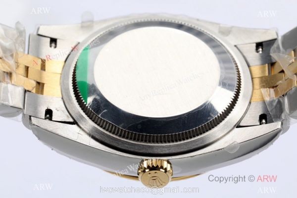 (EW)2021 New Rolex Datejust 36 Gold Palm Face Jubilee Strap Watch Swiss 3235 Movement 6
