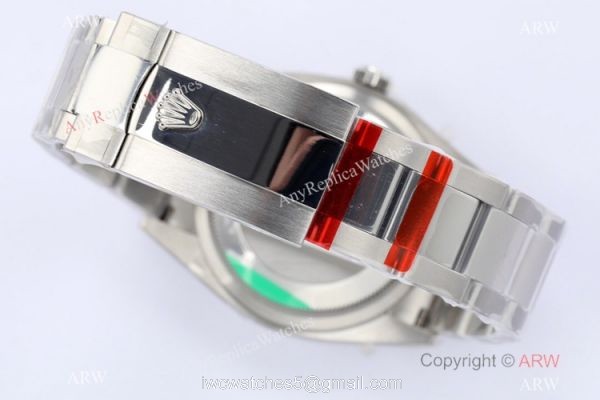(EW)2021 New Rolex Oyster Datejust 36mm Green Palm Dial Watch Swiss 3235 Movement 6