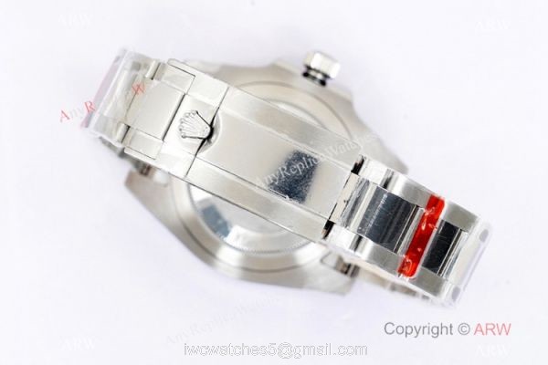 (EW)Swiss Copy Rolex GMT-Master II ew 3186 Watch 116710 Stainless Steel Oyster Batman Bezel 6