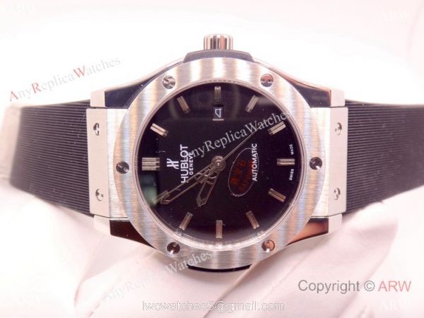 Best Quality Replica Hublot Classic Fusion Automatic Watch 43mm Black Dial 6
