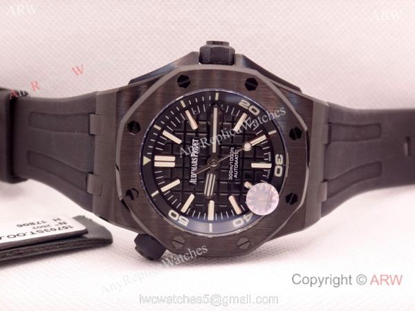 BF Factory Audemars Piguet Royal Oak Offshore Divers Asia2836 Watches Solid Black 6