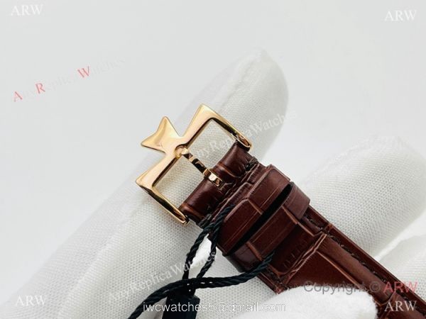 TWS Factory 1-1 Copy Vacheron Constantin Malte Dual Time Regulateur Watch 9015 Rose Gold White Dial 6
