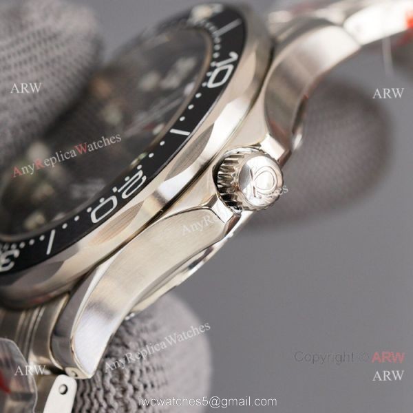 Swiss Quality Omega Seamaster James Bond Limited Edition 300m Watch 8215 Two Tone Case 6