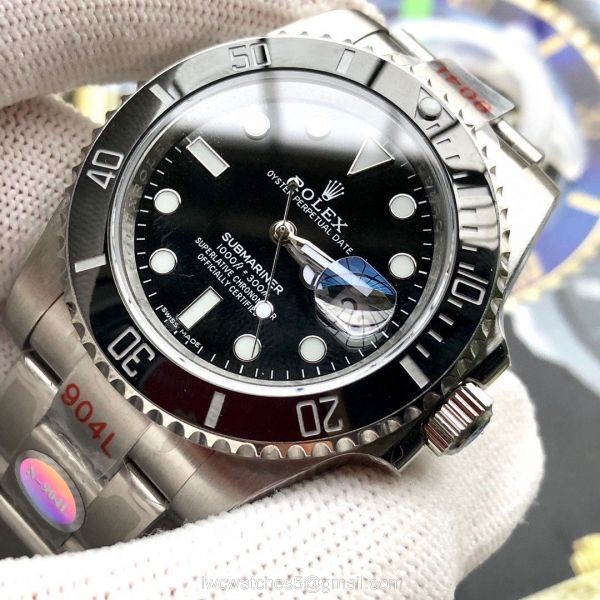 Rolex Submariner Black Dial 40MM Supper Luminous 8215 Watch 6