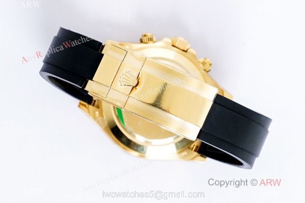 (EW) Swiss Copy Rolex Cosmograph Daytona MeteoriteGold 116518ln EWF 7750 Watch 40mm for Men 6