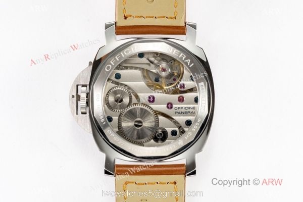 HW Factory Panerai Luminor Marina PAM111 Limited Edition Watch Black Dial 44mm 6