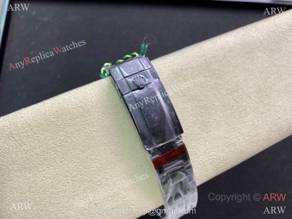 (2022 New) IPK Factory Rolex Blaken Daytona Rainbow DLC Coated Watch 40mm 6