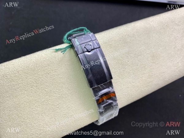 (2022 New) Swiss Rolex Daytona Blaken DLC Coated IPK Factory Swiss 7750 Watch 40mm 6