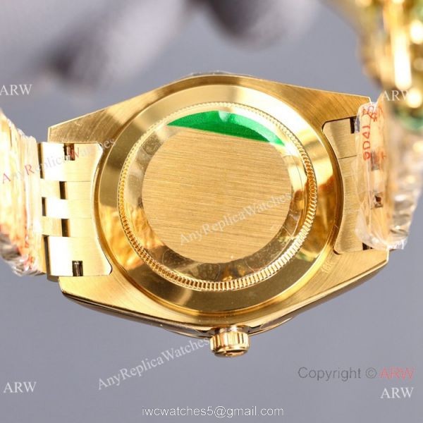 Swiss Quality Copy Rolex Datejust II 8215 Watch 904L Yellow Gold Diamond Bezel 41mm 6