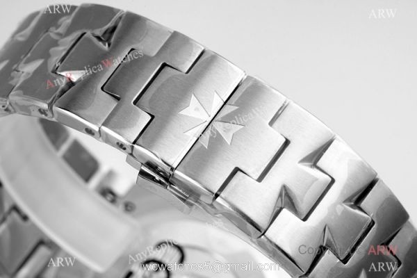 8 Factory Clone Vacheron Constantin Overseas 47040 Watch Stainless Steel Bucherer Blue 42mm 6