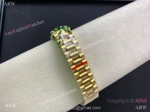 Swiss Replica Rolex Datejust 31mm Diamond watch Yellow Gold Presidential 6