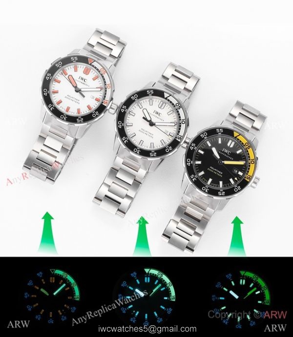 JVS Factory IWC Aquatimer Automatic 2000 Stainless Steel White Replica Watch 2022 New! 6