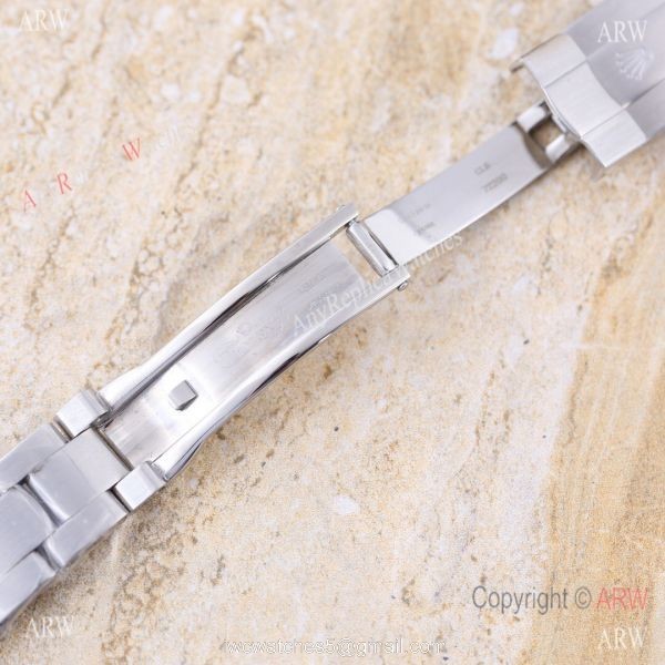 Replica Rolex Oyster Perpetual White Dial Stainless Steel Lady Watch 6