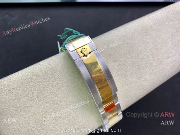 (JVS) Swiss Grade Rolex Submariner 41mm JVS Factory New 3235 Wrist 2-Tone Black Ceramic 6