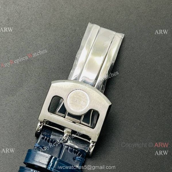 IWS Factory V2 IWC Portuguese Perpetual Calendar Watch Blue Moonphase Dial 40mm 6