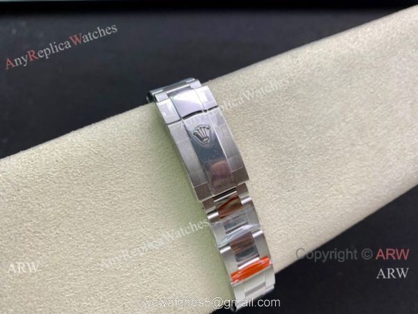 Swiss Rolex Datejust 36mm 2836 Movement Black Dial Oyster Band 6