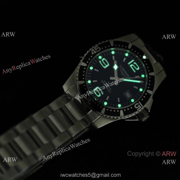 Swiss Replica Longines Hydro conquest L3.742.4 TWF Blue Dial Watch 6