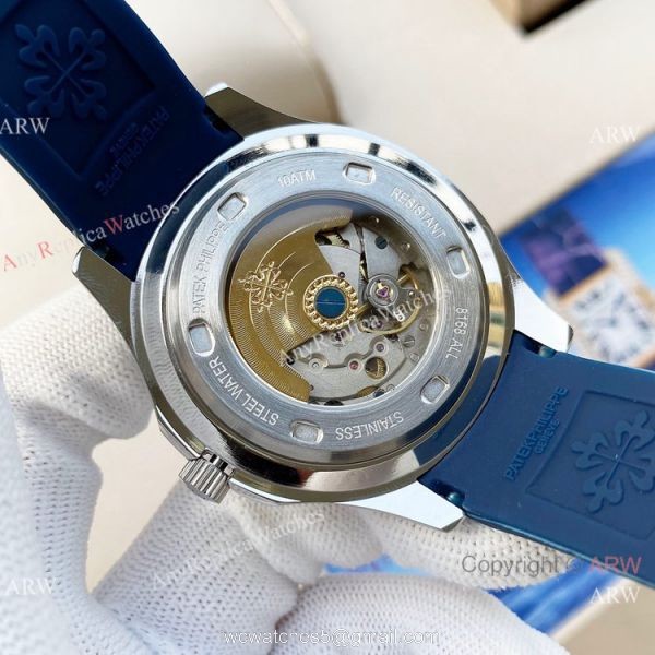 Swiss Quality Patek Philippe Aquanaut Citizen 8215 Copy Watch Gray Dial 6