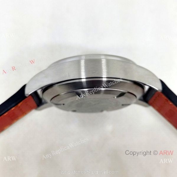 Best Replica IWC Pilots Cherry red Face Rose Gold Automatic Watches 6