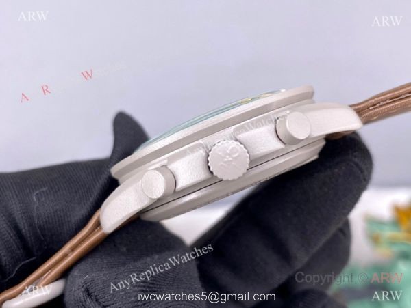 2022 new! AAA Replica Swatch x Omega &8216;Mission Mercury Moonswatch Bioceramic Case Swiss Quartz 6