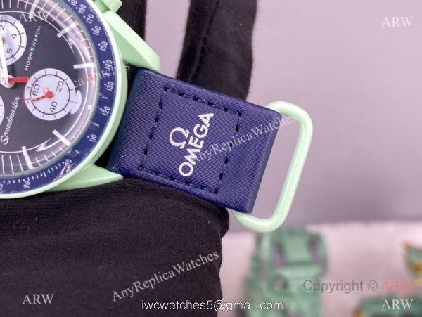 2022 New! Swatch x Omega Bioceramic Moonswatch Mission to Earth for Sale 6