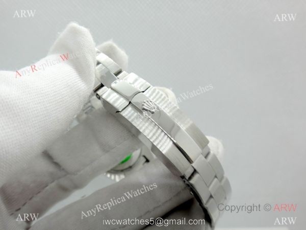 Copy Rolex Datejust Oystersteel Ladies Watch Silver Roman Dial 6