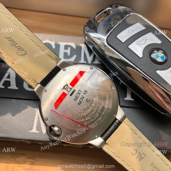 Clone Cartier Ballon Bleu Asia 8215 Men Watch Swiss Quality 6
