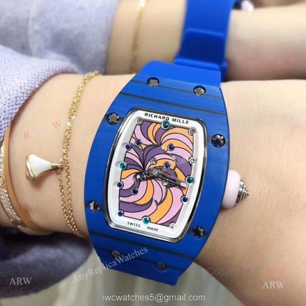 New Copy Richard Mille RM 07-03 Automatic Cupcake BonBon Collection Women Watch 6